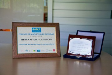 Tierra Astur / Crivencar, Premio en Iniciativa de Marketing No Convencional 2012
